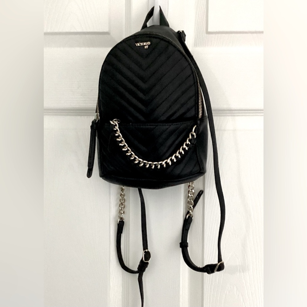 Victoria Secret Small Leather Back Pack